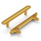 Hickory Hardware Maven Collection Pull 3-3/4 Inch 96mm Center to Center Brushed Golden Brass Finish H078779BGB - alternate 1